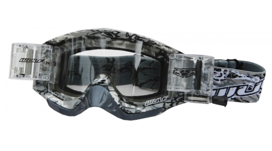 Wulfsport Abstract Roll Off Racer Pack Goggles Adults